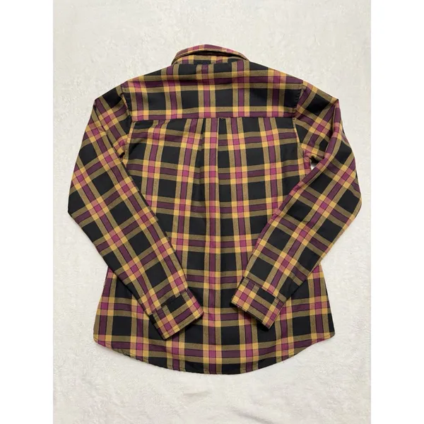 Dixxon Flannel Women's 22 Jumps Shirt Plaid Button Down Size Medium - Image 7