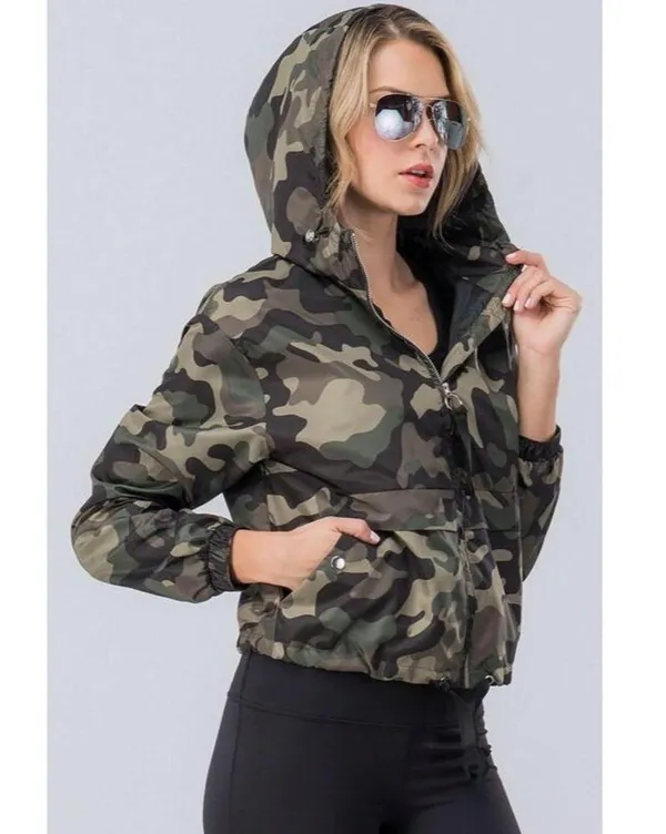 Camo Windbreaker Black - Image 7