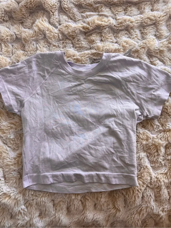 Lululemon Swiftly Tech Cropped Short Sleeve 2.0 size 4 - Image 2