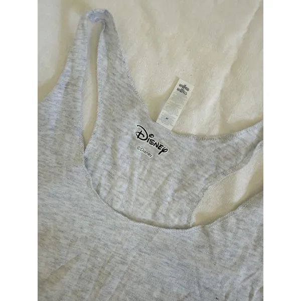 Disney Mickey Mouse 13.1 Half Marathon Racerback Tank Size S Gray RunDisney - Image 5