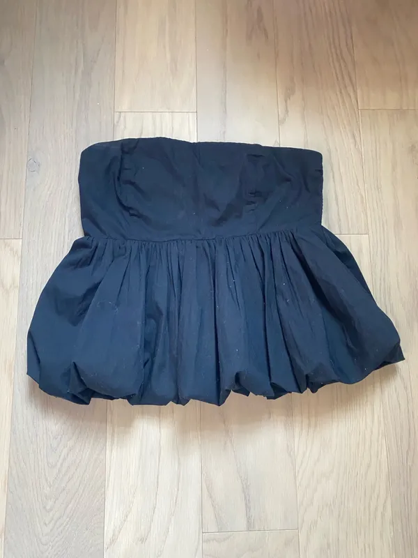 Abercrombie Strapless Bubble Hem Top - Image 2