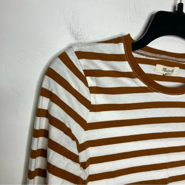 Madewell‎ north side long sleeve vintage tee striped size XS - Image 6