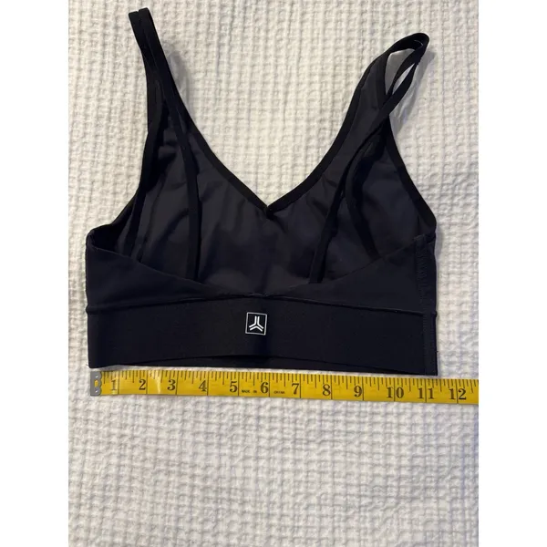 Ultracor Women's Black Sports Bra Strappy Size XS Star - Image 3