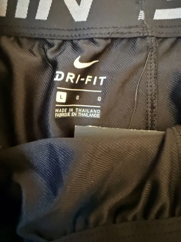 Nike Women's Dri-Fit Training Shorts Black Size L DA0319-013 - Image 5
