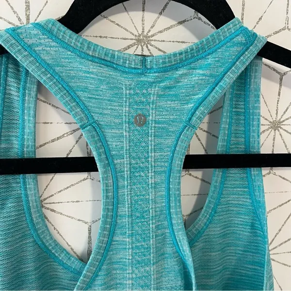 Lululemon Swiftly Tech Tank Marled Teal - Image 5