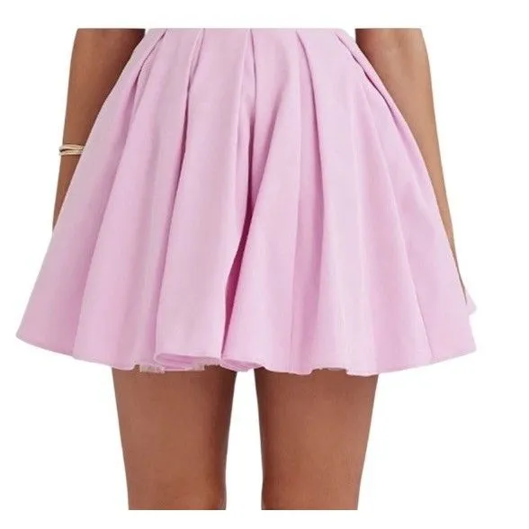NEW House of CB Mar Cotton Candy Pink Strapless Pirouette Mini Dress Bustier - Image 7