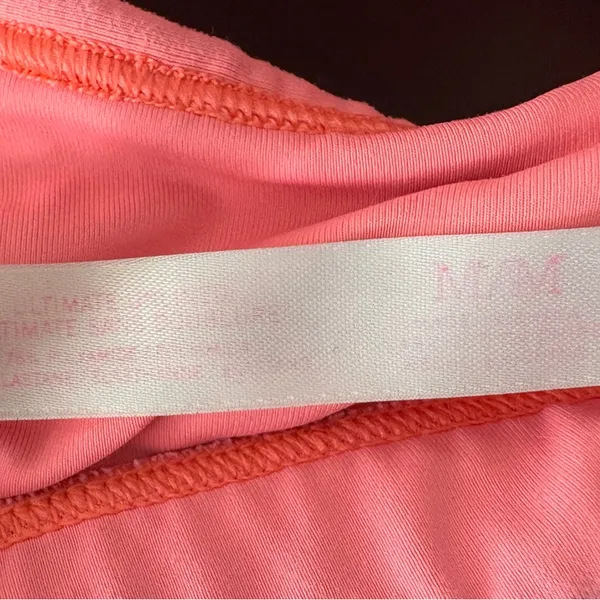 Victoria's Secret PINK Coral Ladder-Back Racerback Sports Bra - Image 6