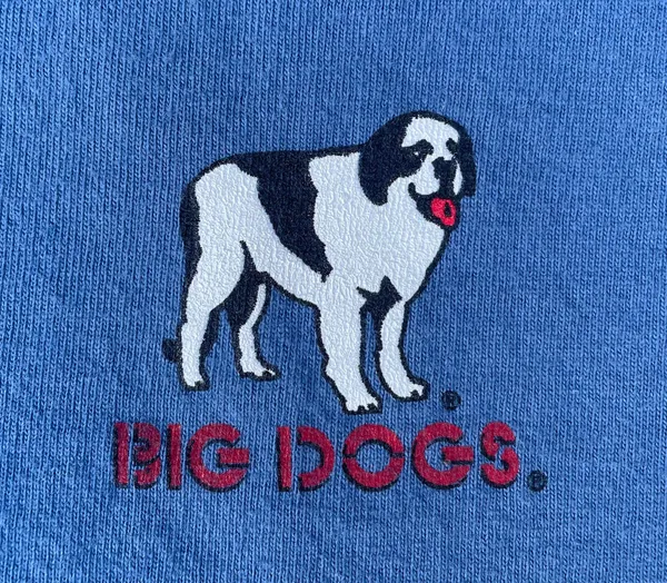 Big Dogs Vintage Alcohol It’s Okay I’ve Had My Shots Blue Graphic T-shirt - Image 5