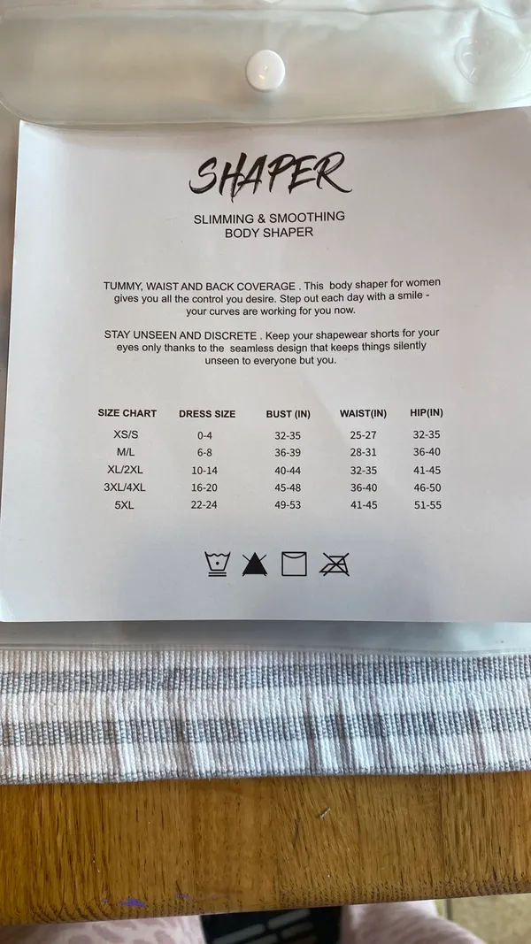 Shapewear Intimates Tan Size M - Image 5