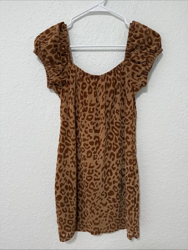 Motel Rocks Animal Print Dress Size Large (runs small) - Image 9