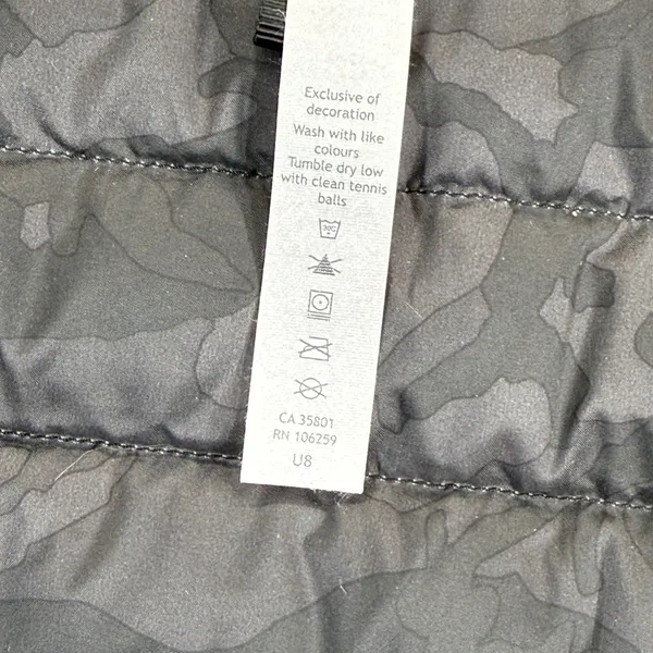 Lululemon Pack It Down Jacket Heritage 365‎ Camo Deep Coal Multi Black Size 4 - Image 9