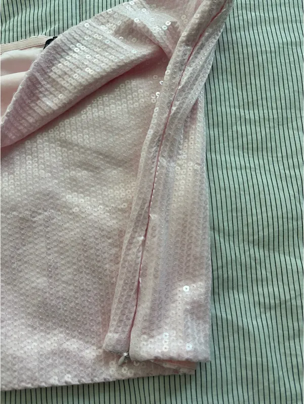 Forever 21 Pink Sequin Tube Top - Image 5
