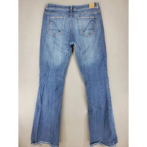 Guess Jeans Venice Bootcut Jeans Womens 29 Blue‎ Mid Rise Stretch Q64BW040 - Image 4