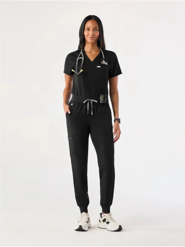 Figs Black Jogger Scrubs small - Image 4
