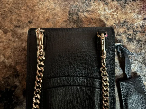 Black Kate Spade Bag Leather Crossbody New York - Image 6