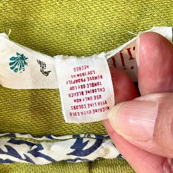 Lilka Anthropologie Green Full Zip Hoodie Jacket Small - Image 11