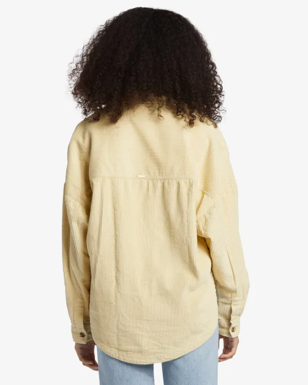 Billabong oversized corduroy button up  - Image 3