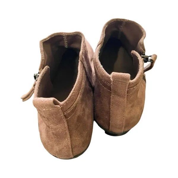 ARIZONA Womens Garrity Brown Textile Ankle Boots Booties Sz 7 - Image 2