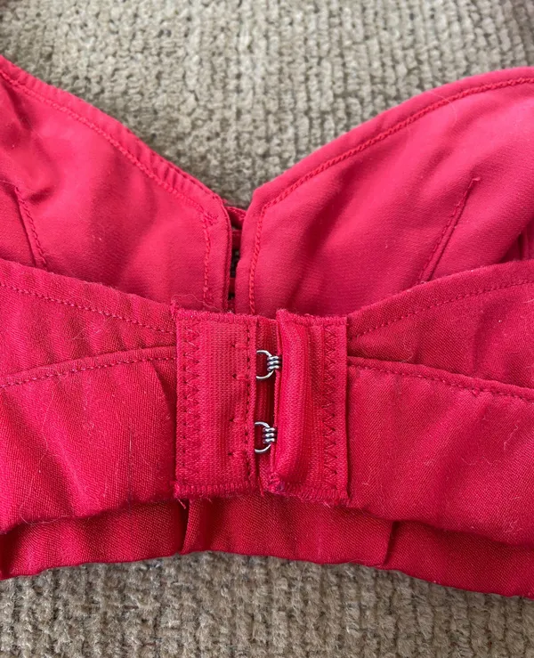 Free People Red Scarlette Bralette - Image 3
