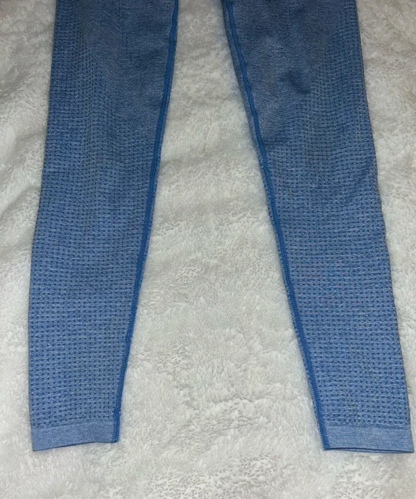 Vital Seamless Gymshark Blue Leggings - Image 3