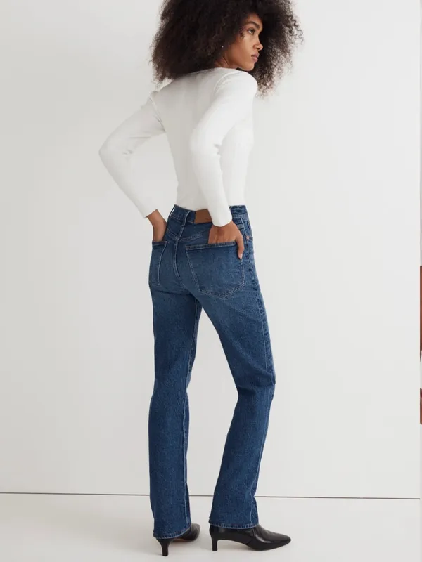 Madewell The '90s Straight Jean Comfort Stretch Barlow Wash Size 30 - Image 3