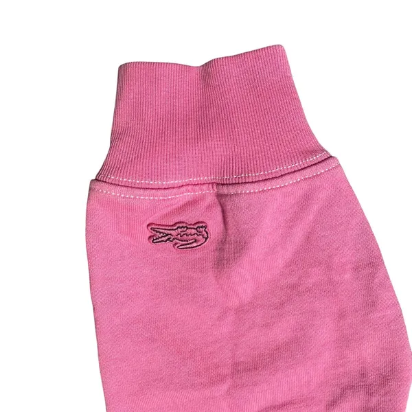 Lacoste Bubblegum Pink Hoodie Sweatshirt - Image 7
