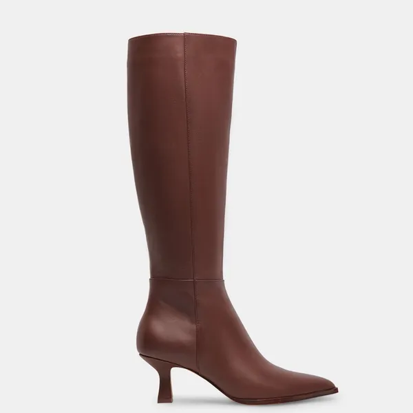 Dolce Vita Auggie‎ SOFT Leather Boots Size 8 Brown - Image 2