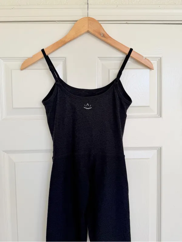 Beyond Yoga Spacedye Jumpsuit Darkest Night Pilates Workout Outfit Size XS - Image 6