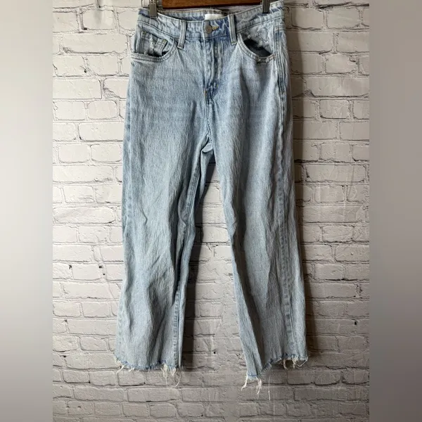 Vervet blue women’s jeans distressed straight 27 - Image 8