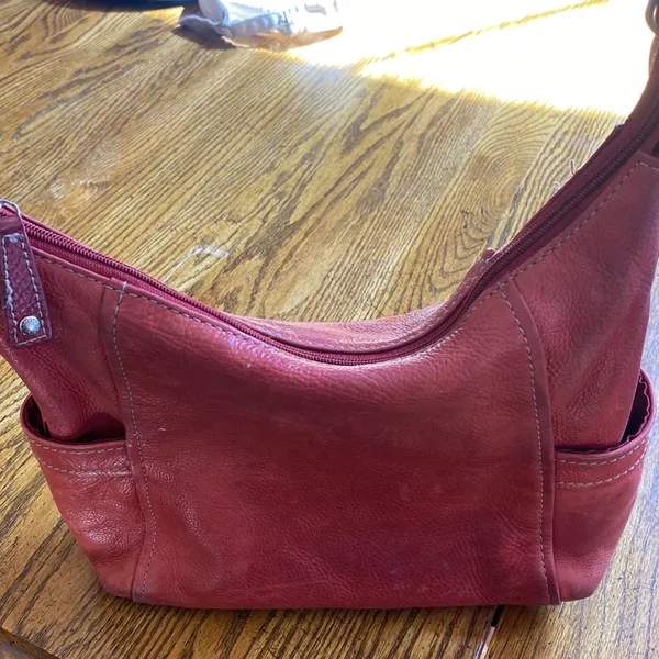 Vintage Fossil leather purse - Image 7