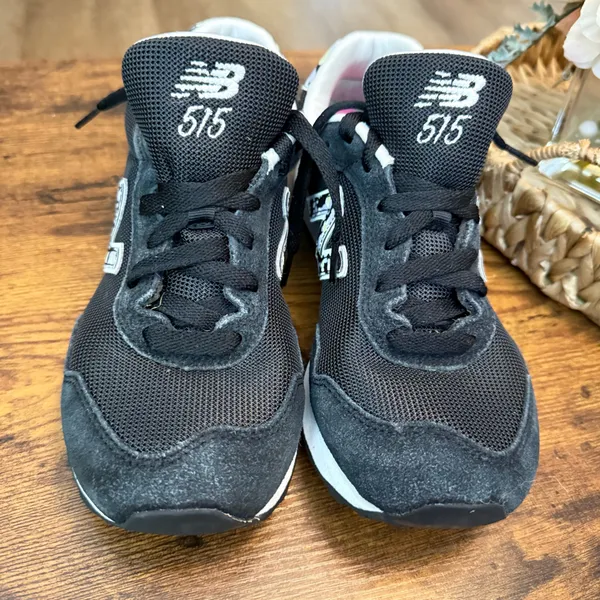 New Balance 515 V3 Black Nightshade Polka Womens Sz 7.5 Shoe Sneakers - Image 2
