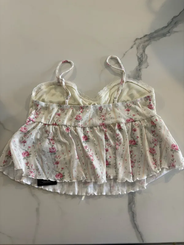 Babydoll tank White Size M - Image 5