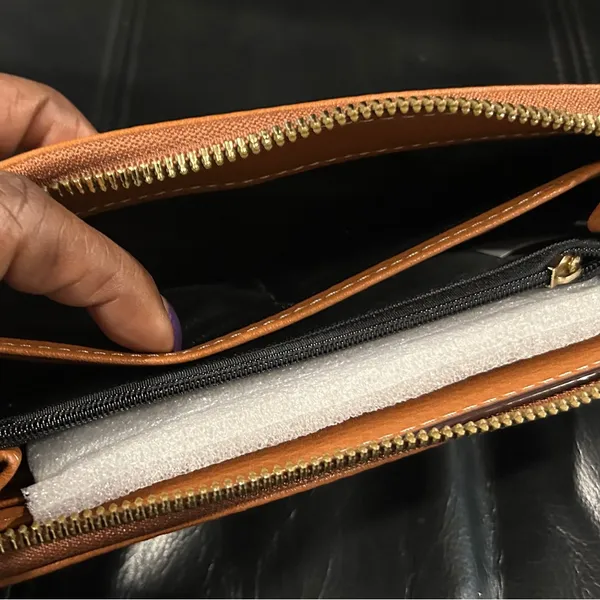U.S. Polo Assn. Brown Wallet with Gold Logo - Image 6