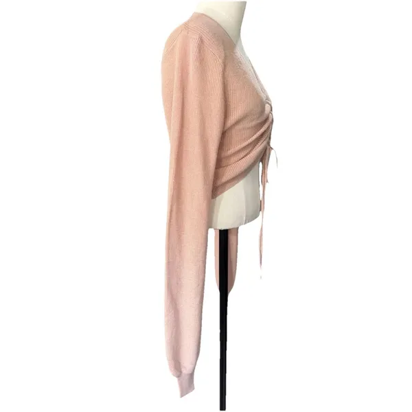 Beach Riot Kenzi Sweater Medium M Rose Cloud Pink Knit Pullover Cozy Designer⁠ - Image 3