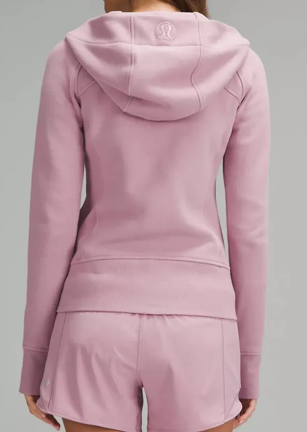 Lululemon Scuba Hoodie Jacket Zip-Up ColourRose Blush - Image 5