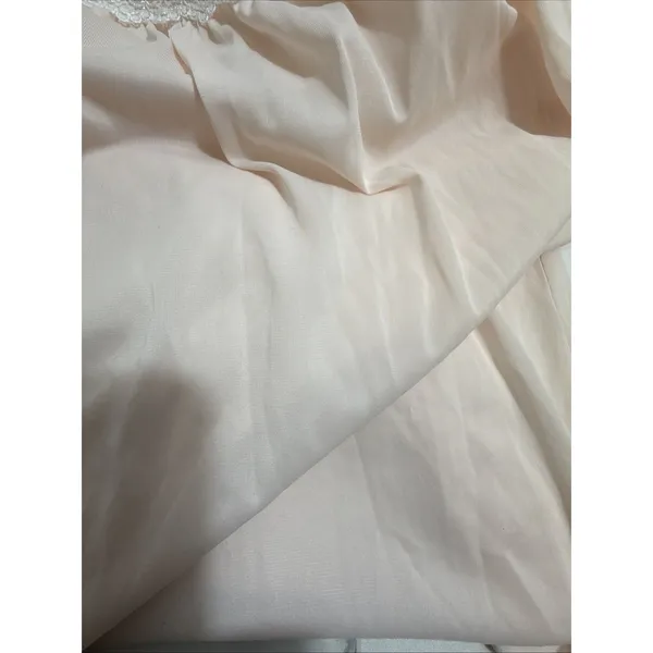 Amanda Stewart Intimates Women’s Gown Size 2X In A Pink Peachy Knee Length - Image 7