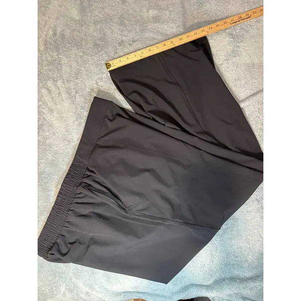 Fabletics Black Wide Leg Trousers Side Zip Pockets XXL 1XT FB6059 NWT - Image 4