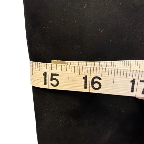 NWT INC Black Suede Knee High Boots Size 9 - Image 10