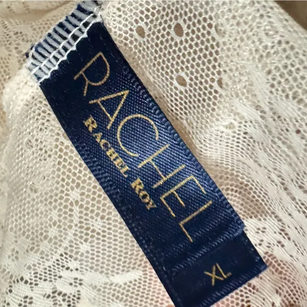 NEW Rachel Rachel Roy Lace Chemise/Thong Set Women’s XL - Image 3