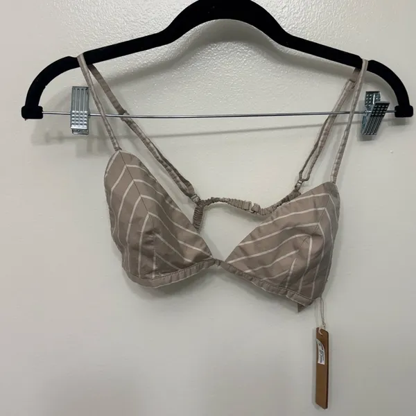 SKIMS Cotton Poplin Triangle Bralette | Women’s Minimal Lingerie Top - Image 4