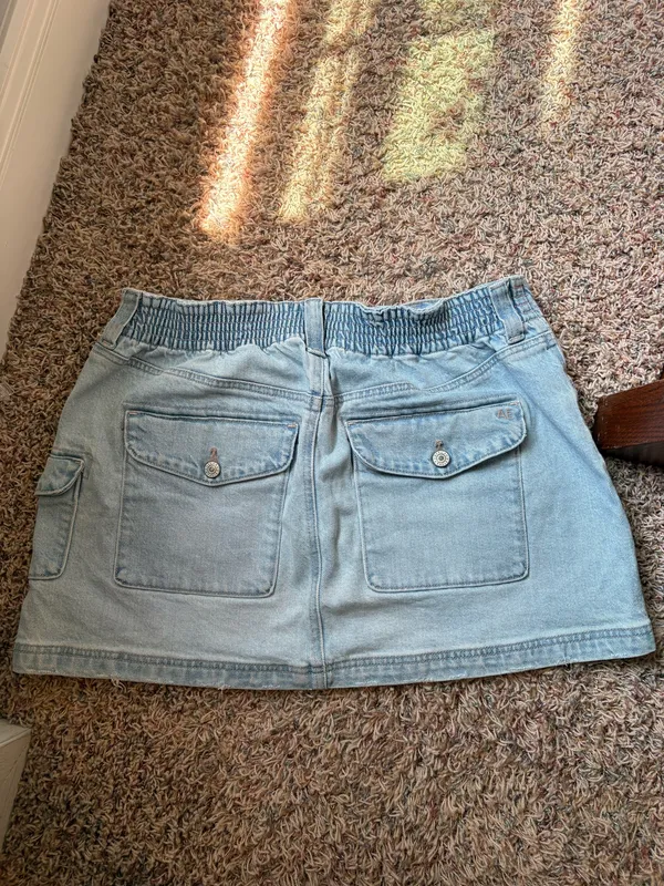 American Eagle Denim Mini Skirt - Image 2