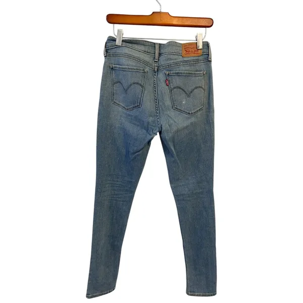 LEVI'S STRAUSS & CO Women 711 Skinny - Jeans Size W28 L30 - Image 2