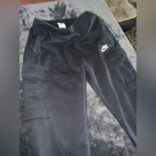 Nike Jogger Cargo Sweatpants in Black Size Small - Image 3