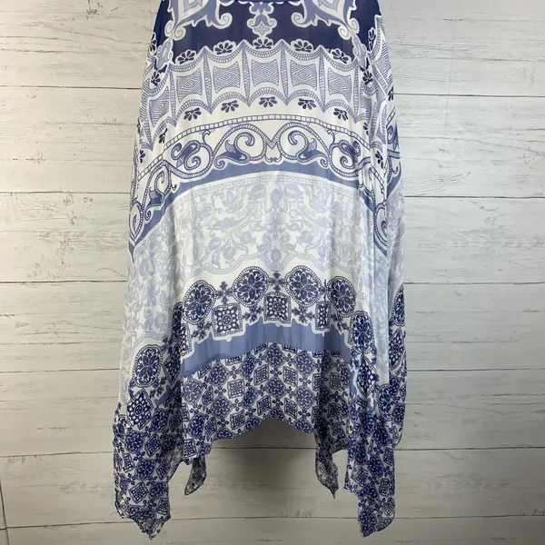 Signature by Sangria 100% Silk Handkerchief Dress size 10 EUC - Image 8