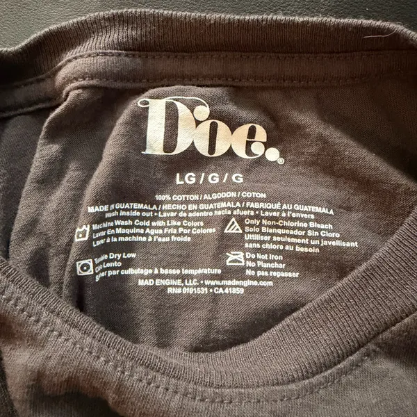 Woman’s Doe ‘Be Kind’ Short Sleeve Tee - Image 3