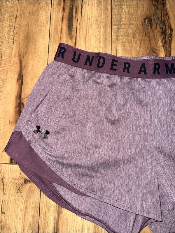 Purple Under Armour shorts - Image 2