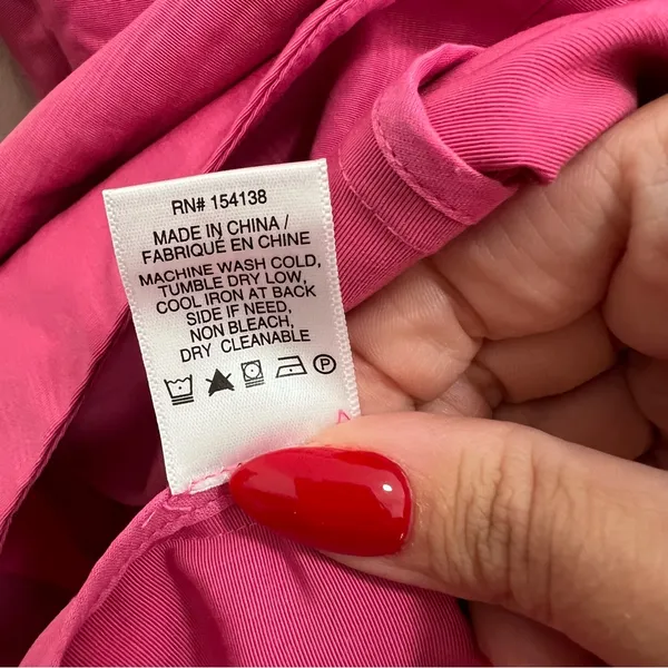 NEW NWT STAUD Mini Ilana Dress In Lollipop Pink - Image 11