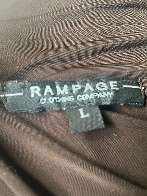 Rampage Vintage y2k early 2000s embellished boho flutter sleeve blouse - Image 2