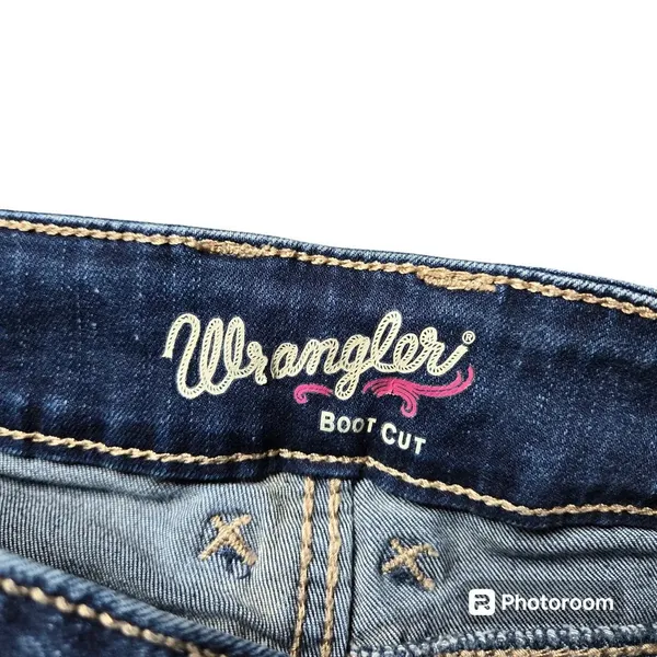 Wrangler Bootcut Distressed‎ Jeans - Image 4