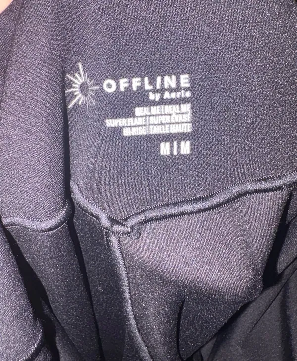 Aerie Flare Leggings Crossover - Image 2